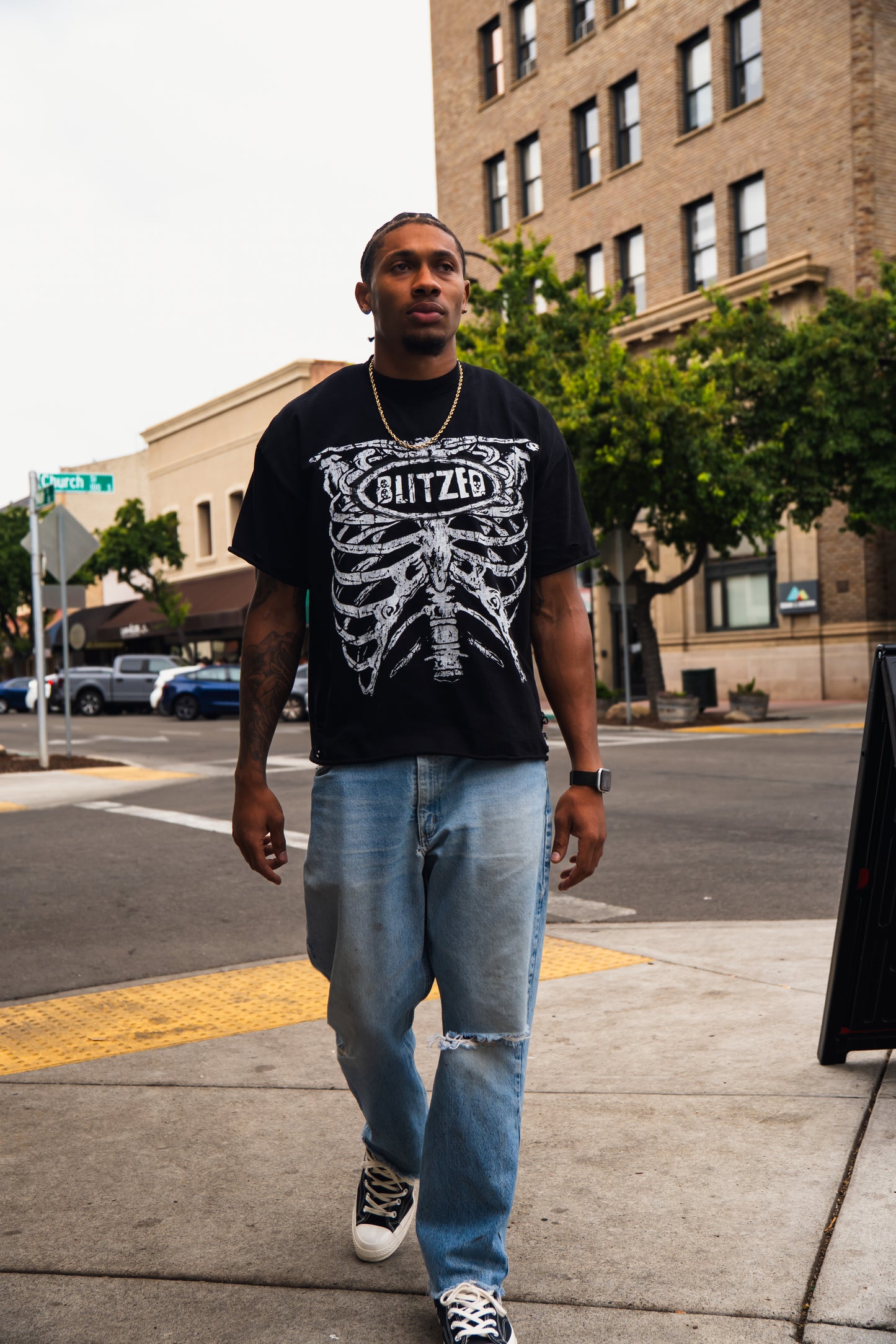 Skeleton Tee (Black)