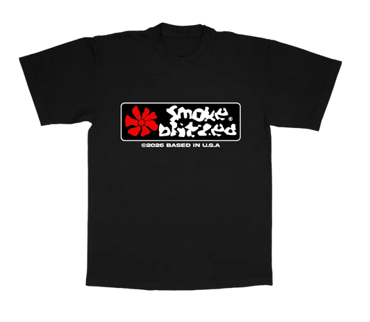 Smoke Blitzed Tee (Red)