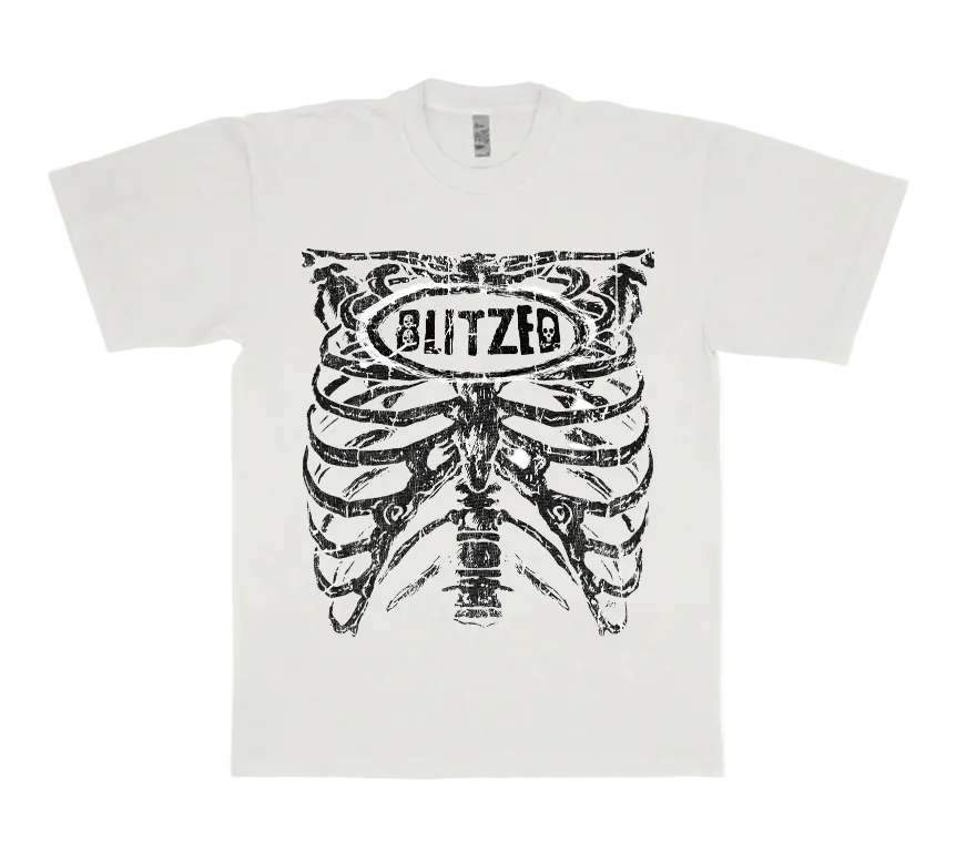 Skeleton Tee (White)
