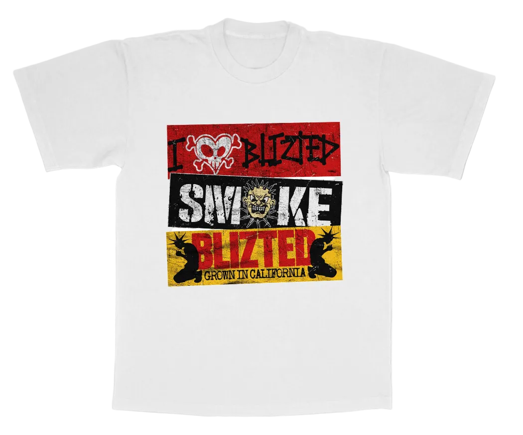I <3 Blitzed Tee (White)