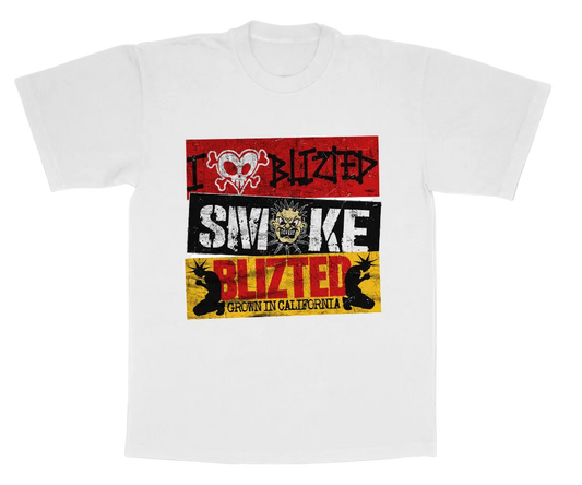 I <3 Blitzed Tee (White)