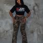 Smoke Blitzed Tee (Red)